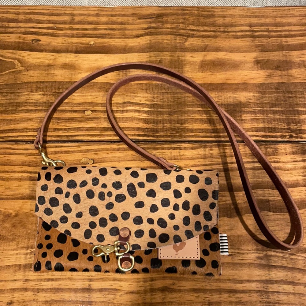 Meanwhile Back on the Farm envelope clutch & crossbody